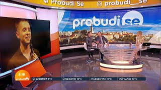 Nevena i Mentalno razgibavanje - prekid emisije, okršaj u studiju