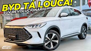 NOVO BYD SONG PLUS 2024 SUV HÍBRIDO COM 1200 KM DE AUTONOMIA É INCRÍVEL E +BARATO QUE COMPASS!