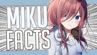 5 facts about Miku Nakano - The Quintessential Quintuplets/5 Tōbun no Hanayome