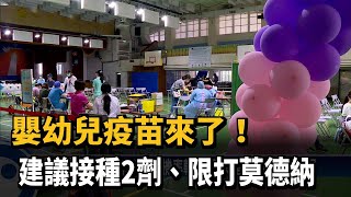 嬰幼兒疫苗來了！ 建議接種2劑、限打莫德納－民視台語新聞