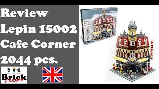 Review Cafe Corner Lepin 15002 - Lego 10182