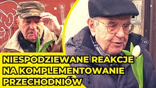 Trudno powstrzymać wzruszenie 😍 Niespodziewana reakcje przechodniów na NAJCUDOWNIEJSZY komplement