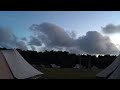 timelapse avond op lange paal