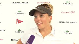 Nanna Koerstz Madsen Interview Final Round | Lacoste Ladies Open de France