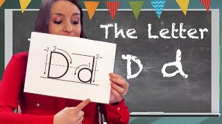 Letter D Lesson for Kids | Letter D Formation, Phonic Sound, Words that start with D