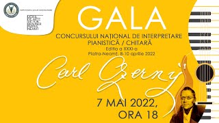 Gala concursului național de interpretare pianistică / chitară  „Carl Czerny”, 2022