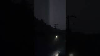 衝撃⚡️連発で光る雷の恐怖‼️bolt of lightning