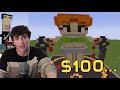 My Viewers Competed in a Minecraft Building Competition for $100...