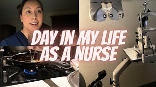 Day in my life as a PRN nurse: working half a shift, eye appointment, incorrect medical diagnosis?