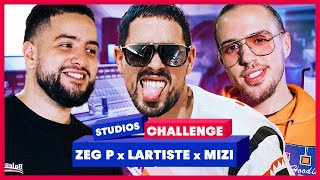 Lartiste et Mizi chauffent la prod de Zeg P - Red Bull Studio Challenge #9