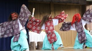 庄内神楽七月定期公演　阿蘇野神楽座　『天皇遣』その１