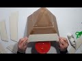 pyramid shaped box idea diy egyptian art