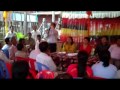 srp chief for takeo mp tioulong saumura addresses in a meeting