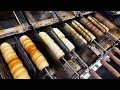 30 types of chimney cake! The best chimney cake dessert in Korea - Korean street food