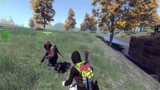 H1Z1 Just Survive   Base Raid Outside PV With Some PVP!