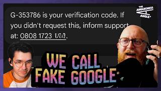 Fake Google Verification Text Scam - We Called the Number Back