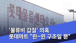 '물류비 갑질' 의혹 롯데마트 \