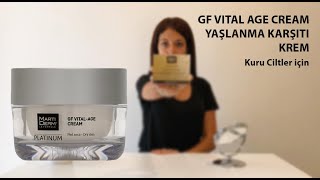 MartiDerm GF Vital Age Cream - Kuru Ciltler için