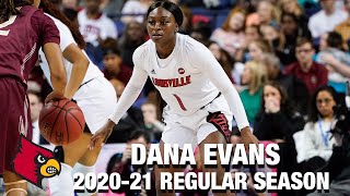 Dana Evans 2020-21 Regular Season Highlights | Louisville Guard