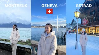 December Switzerland Vlog | Geneva, Montreux \u0026 Gstaad