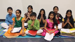 Rama skandam hanumantham | Slokas for kids | bhakti songs