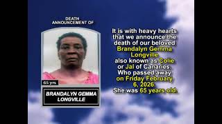 Brandalyn Gemma Longville ~ Short Obituary