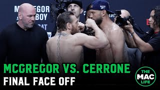 Conor McGregor vs. Donald Cerrone Final Face Off | UFC 246 Ceremonial Weigh-ins