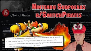 Nintendo Subpoenas Reddit r/SwitchPirates (Nintendo v. Williams)