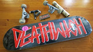 DEATHWISH SKATEBOARD SET UP