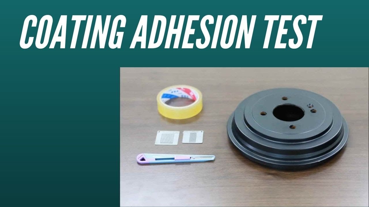 Coating Adhesion Test Youtube