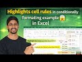 Conditional Formatting in Excel | Highlight Cells Rules Explained | Excel Tutorial