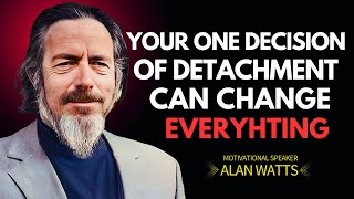 Your one decision of  detachment can change everything | Alan Watts Best Motivation