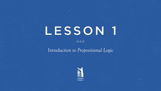 Intermediate Logic / Lesson 1