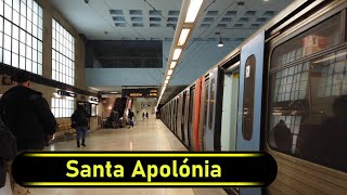 Metro Station Santa Apolónia - Lisbon 🇵🇹 - Walkthrough 🚶