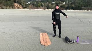 Creating an Alaia Surfboard