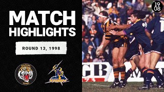 Balmain Tigers v Melbourne Storm | Round 13, 1998 | Classic Match Highlights