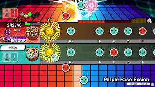 【BPM500】Purple Rose Fusion ばいでた全良【太鼓の達人ニジイロver.】