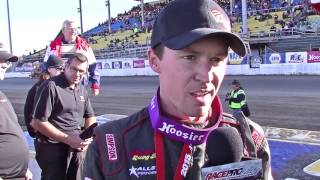 Super Dirt Week 2015 - Kody Swanson Salt City 78 winner interview