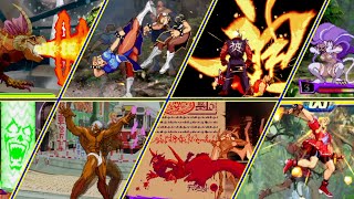 Capcom Fighting Evolution - All Super Moves