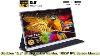Best 15.6 inch Portable Monitor with 1080P Display
