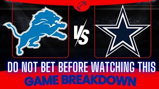 Detroit Lions vs Dallas Cowboys Prediction and Picks - NFL Picks Week 17