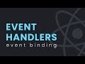 Event Handling, Binding, Set State in ReactJS | React JS Tutorial