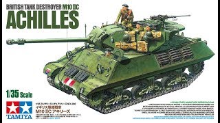 NEW! TAMIYA British Tank destroyer M10 IIC Achilles (1/35)