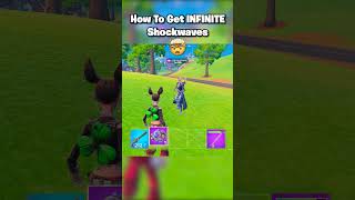 How To Get INFINITE Shockwaves (BROKEN) 💀 #shorts #fortnite