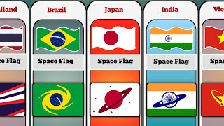 Amazing Space Flag From Different Countries || Fun ||