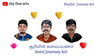 Journey art of Soori சூரியின் கலைபயணம்