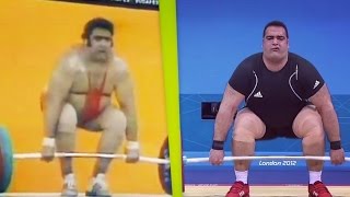 Olympic Weightlifting Champions 1976-2012. Super Heavyweight \\ Олимпийские Чемпионы Тяжелая Атлетика