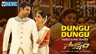 Dung Dung video song teaser || Saakshyam || Bellamkonda Srinivas || Pooja Hegde || Sriwass