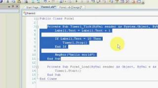 An introduction to VB 2008, Spamming Message Boxes