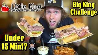 Episode 232: Little Kings 'Big King' Sandwich Challenge | Hamilton Square, NJ